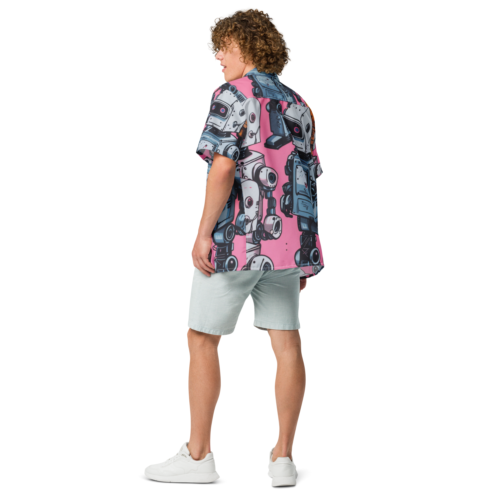 Robut Unisex button shirt