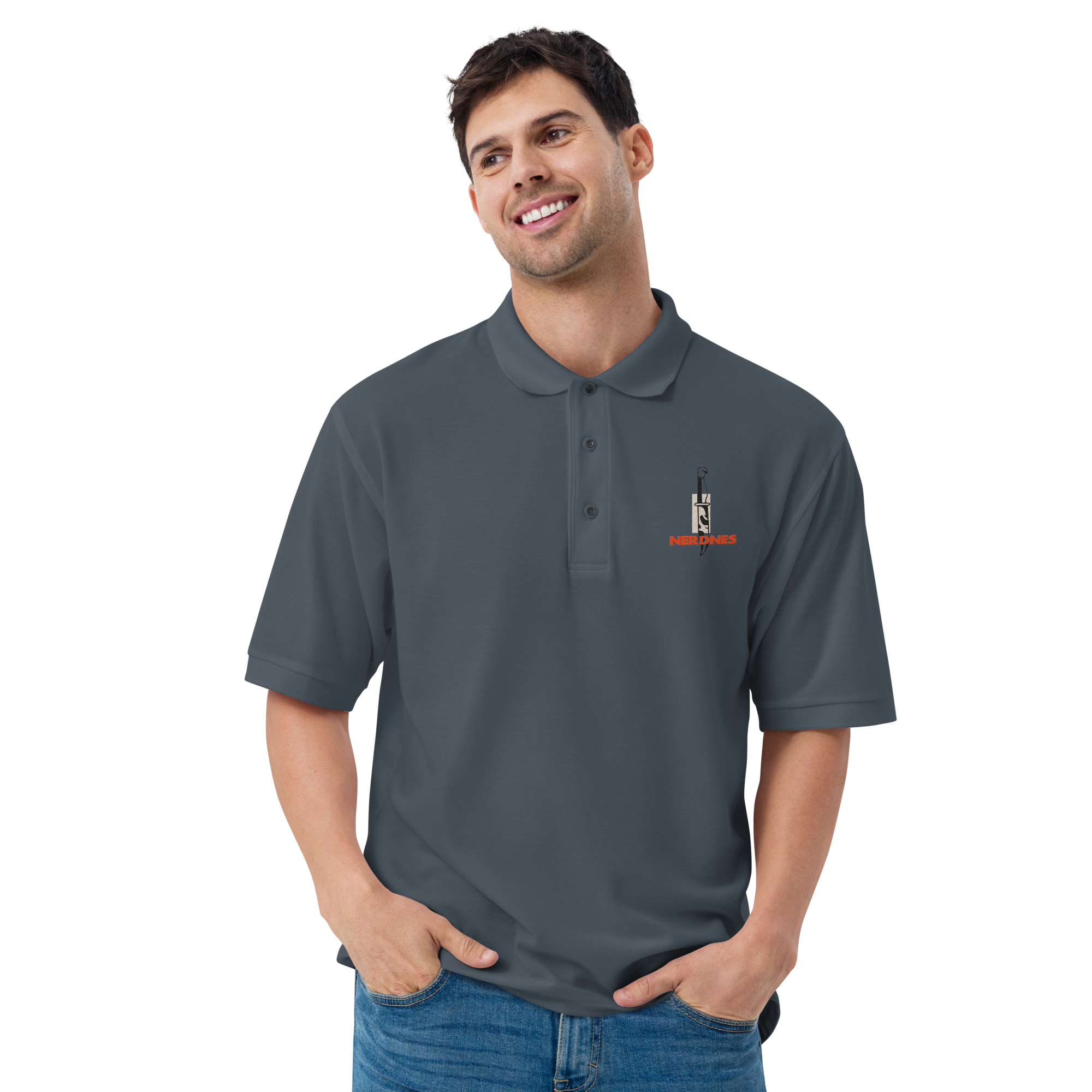 Slasher Men's Premium Golf Polo