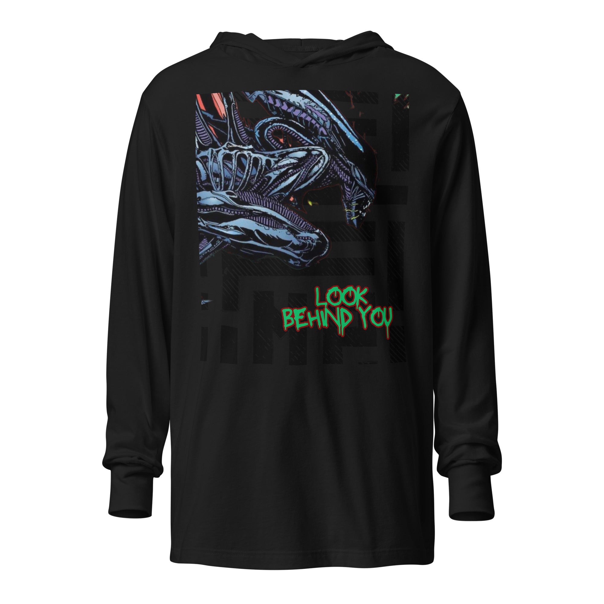 It's Game Over Man! Hooded Long-sleeve Tee