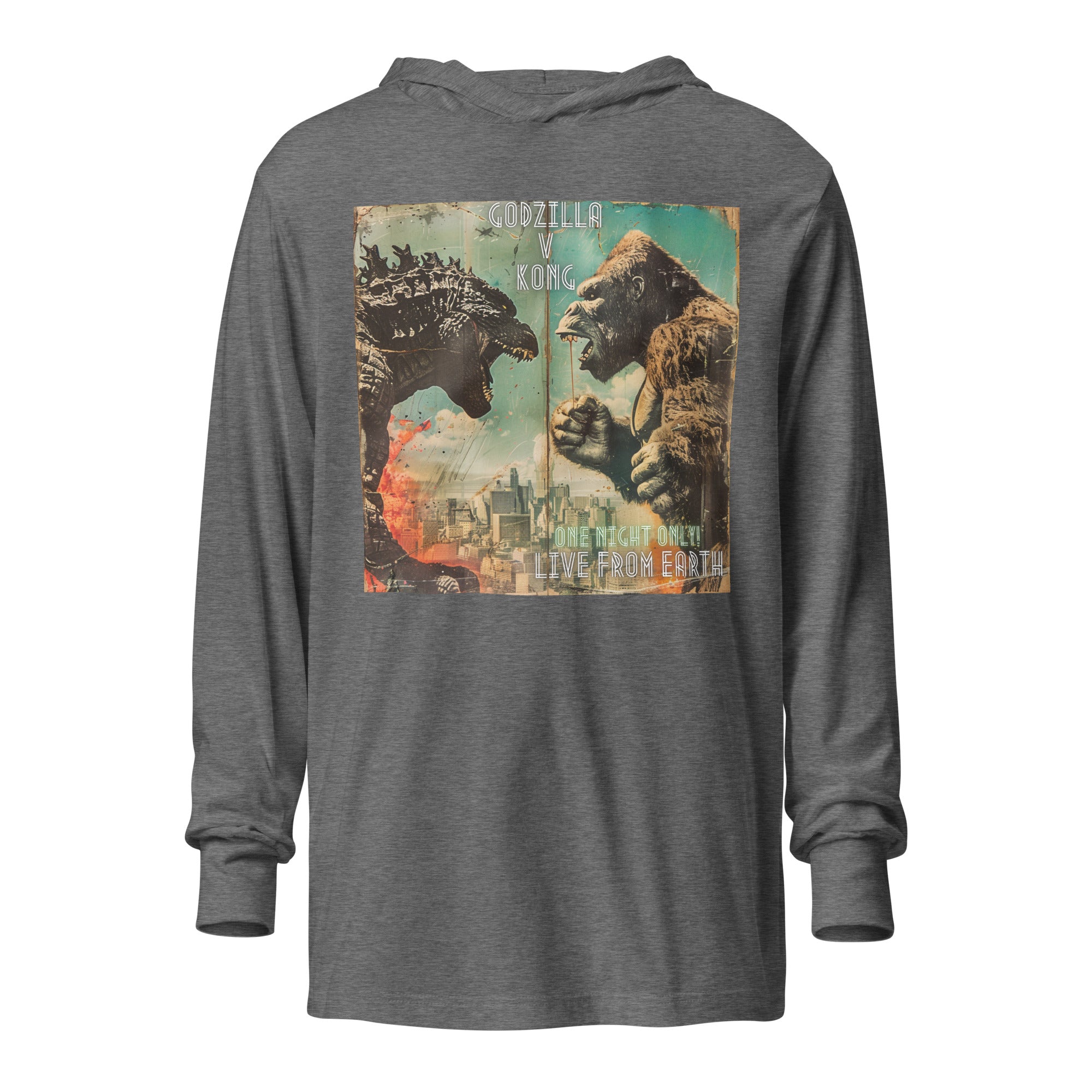 Battle of the Titans Hooded long-sleeve Tee