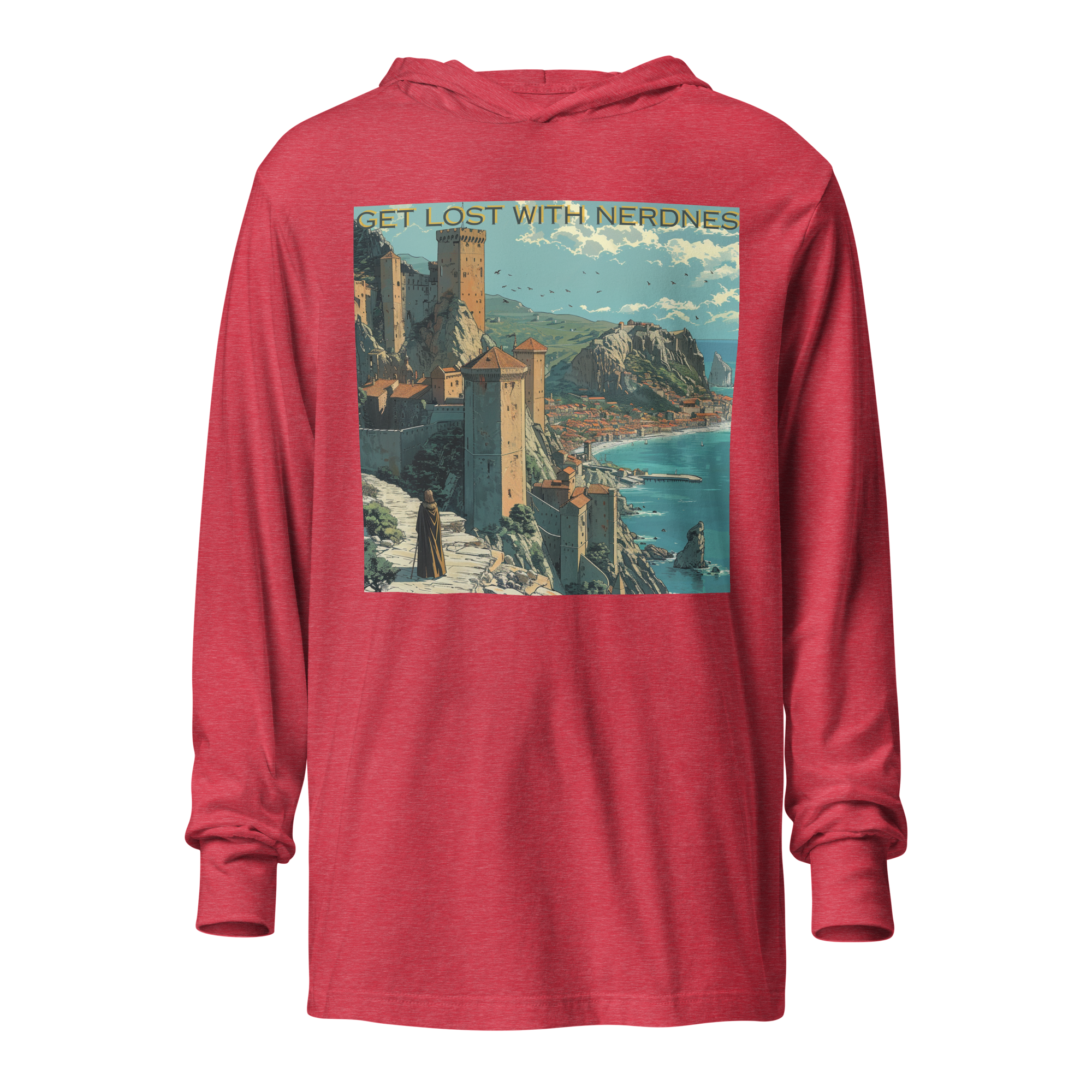 Get Lost #3 Hooded Long-sleeve Tee