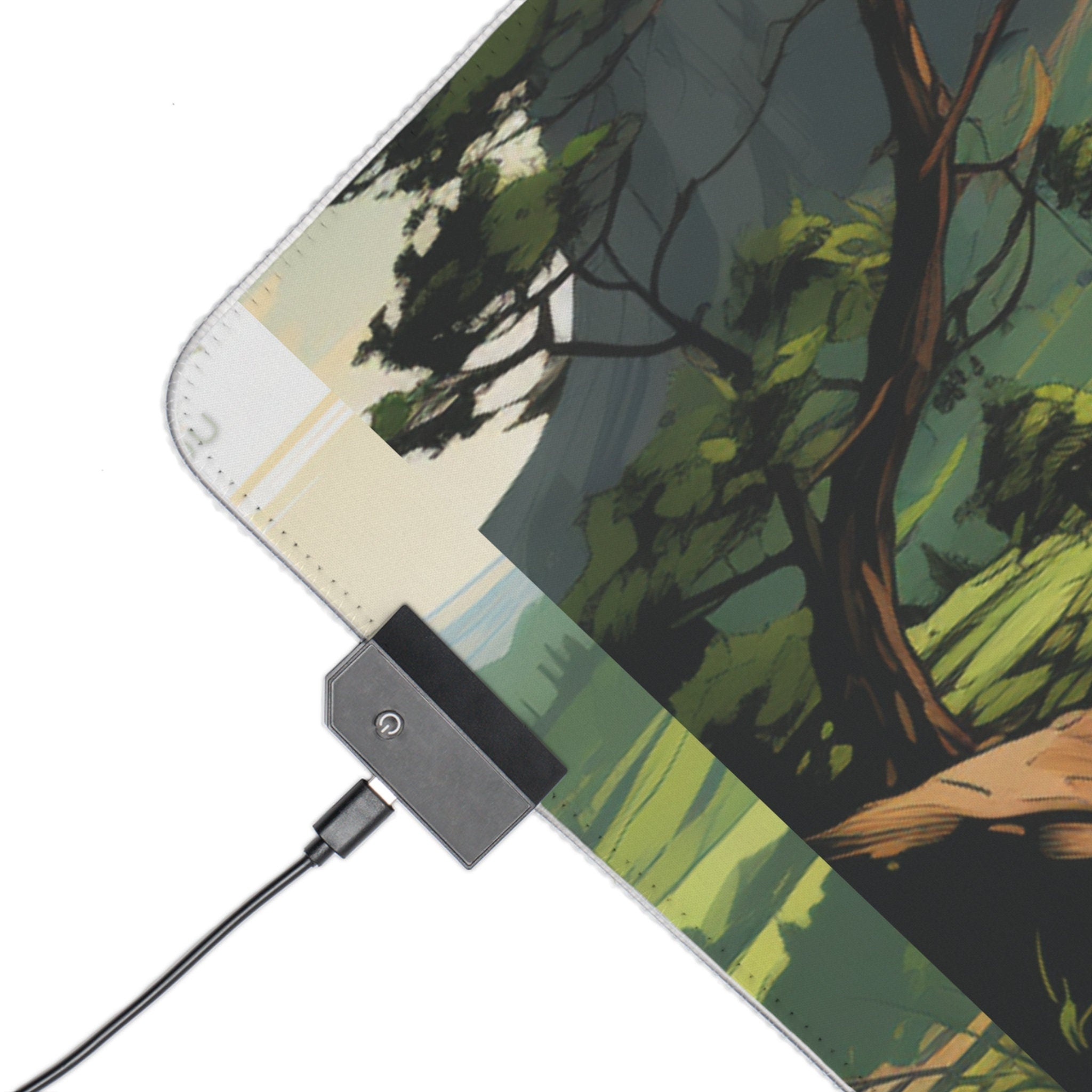 Nerdnes-Into the Wild- LED Gaming Mouse Pad