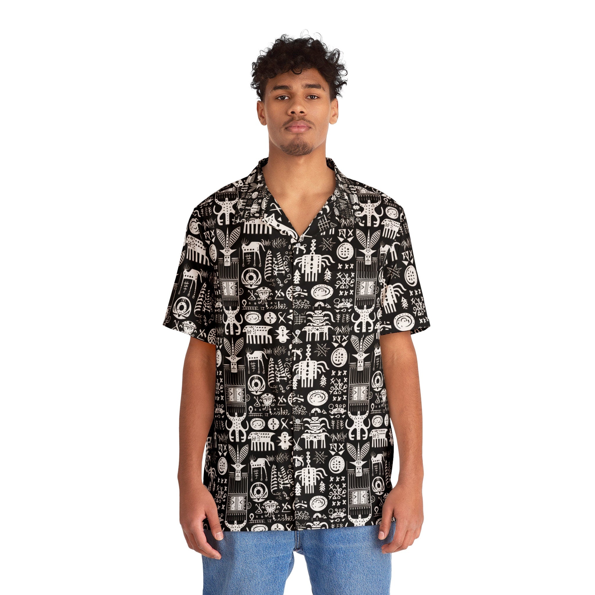 Nerdnes- Runes - Men's Button up