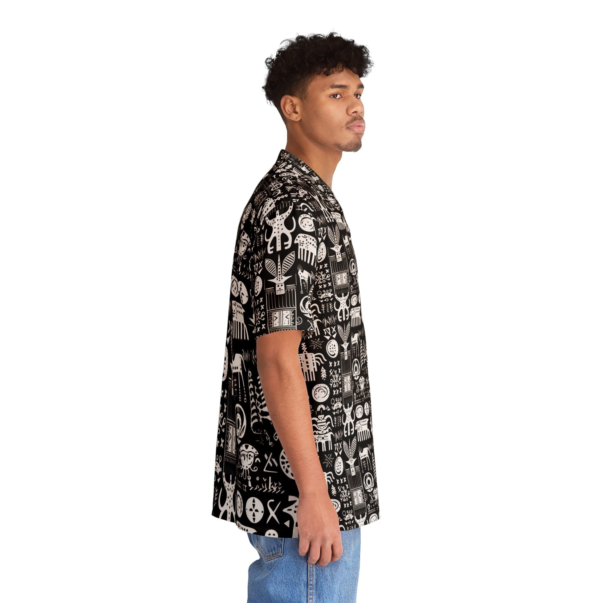 Nerdnes- Runes - Men's Button up