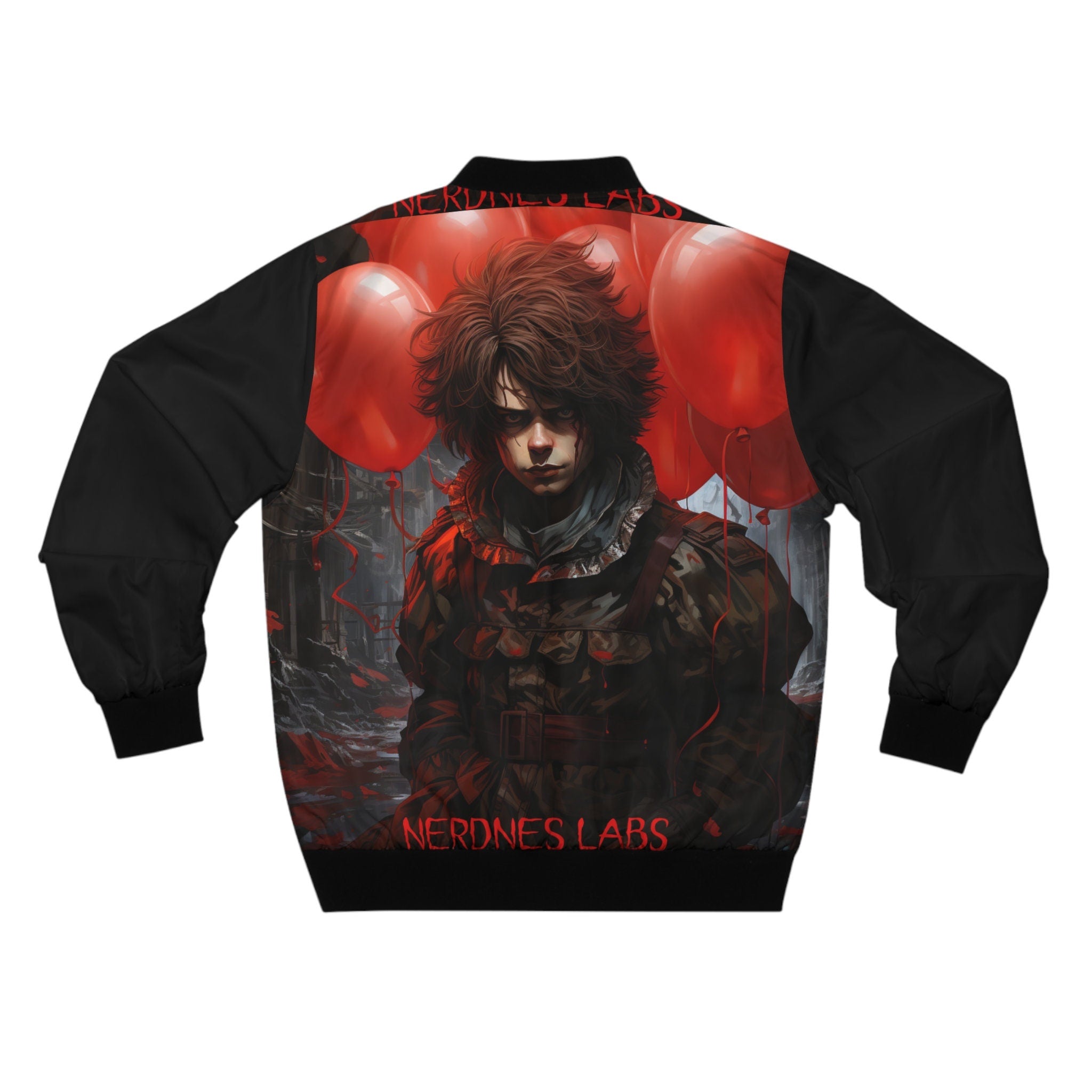 Nerdnes- Wise- Men's Bomber Jacket (AOP)