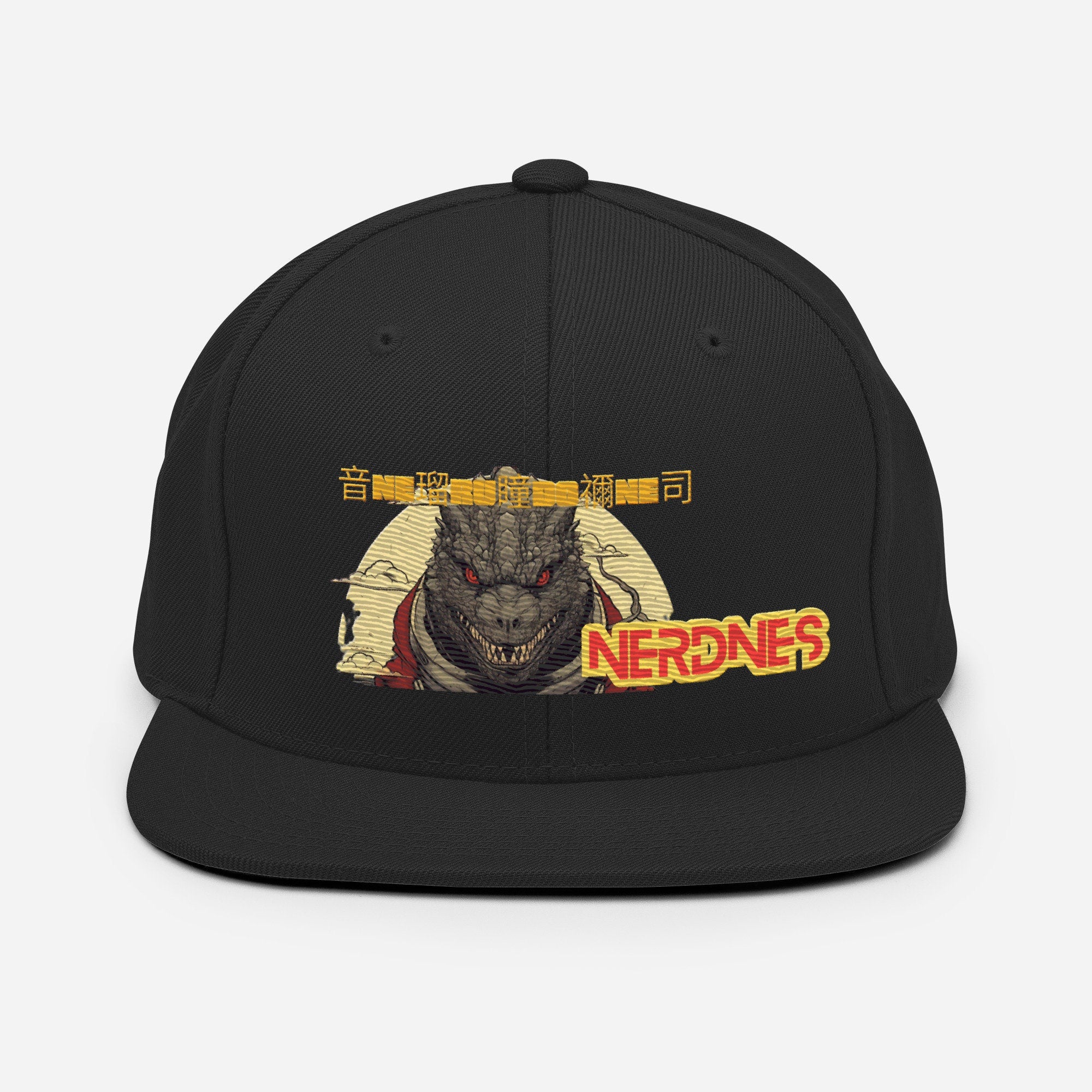The Nerdnes Kaiju Snapback Hat