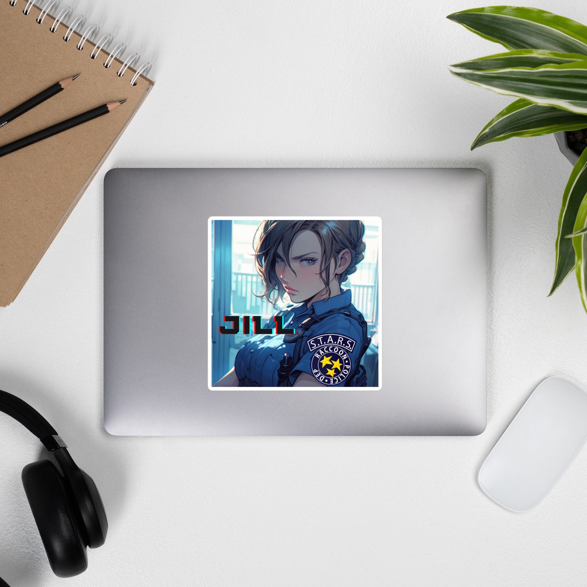 Jill Valentine Bubble-free stickers