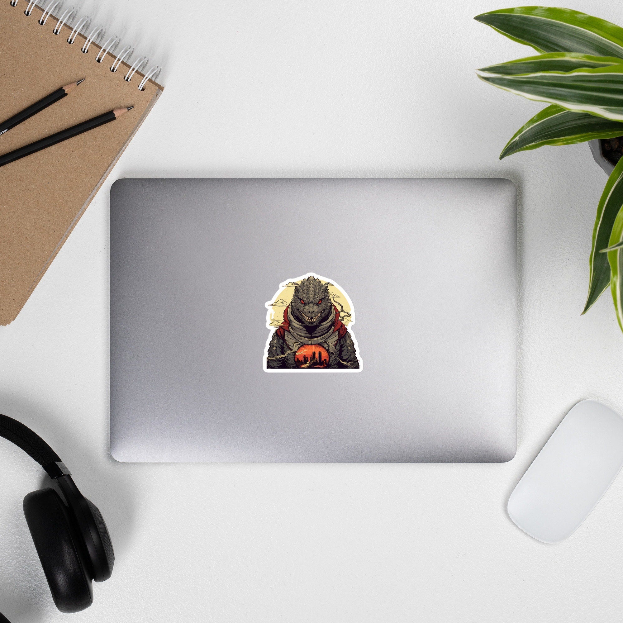 Godzilla Bubble-free stickers