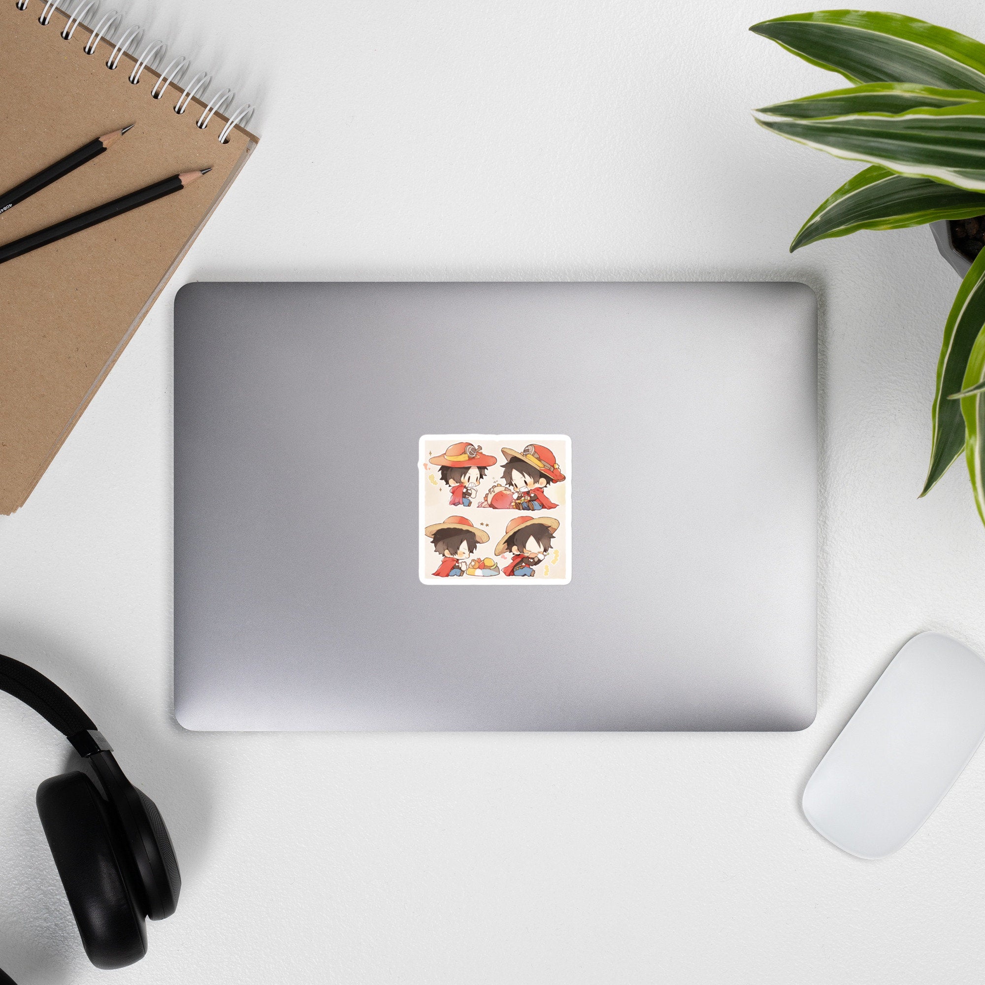 Shanks From One Piece Bubble-free stickers