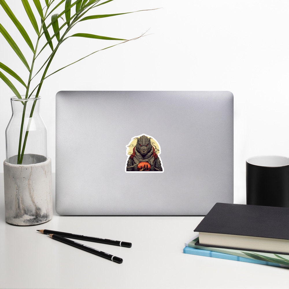 Godzilla Bubble-free stickers