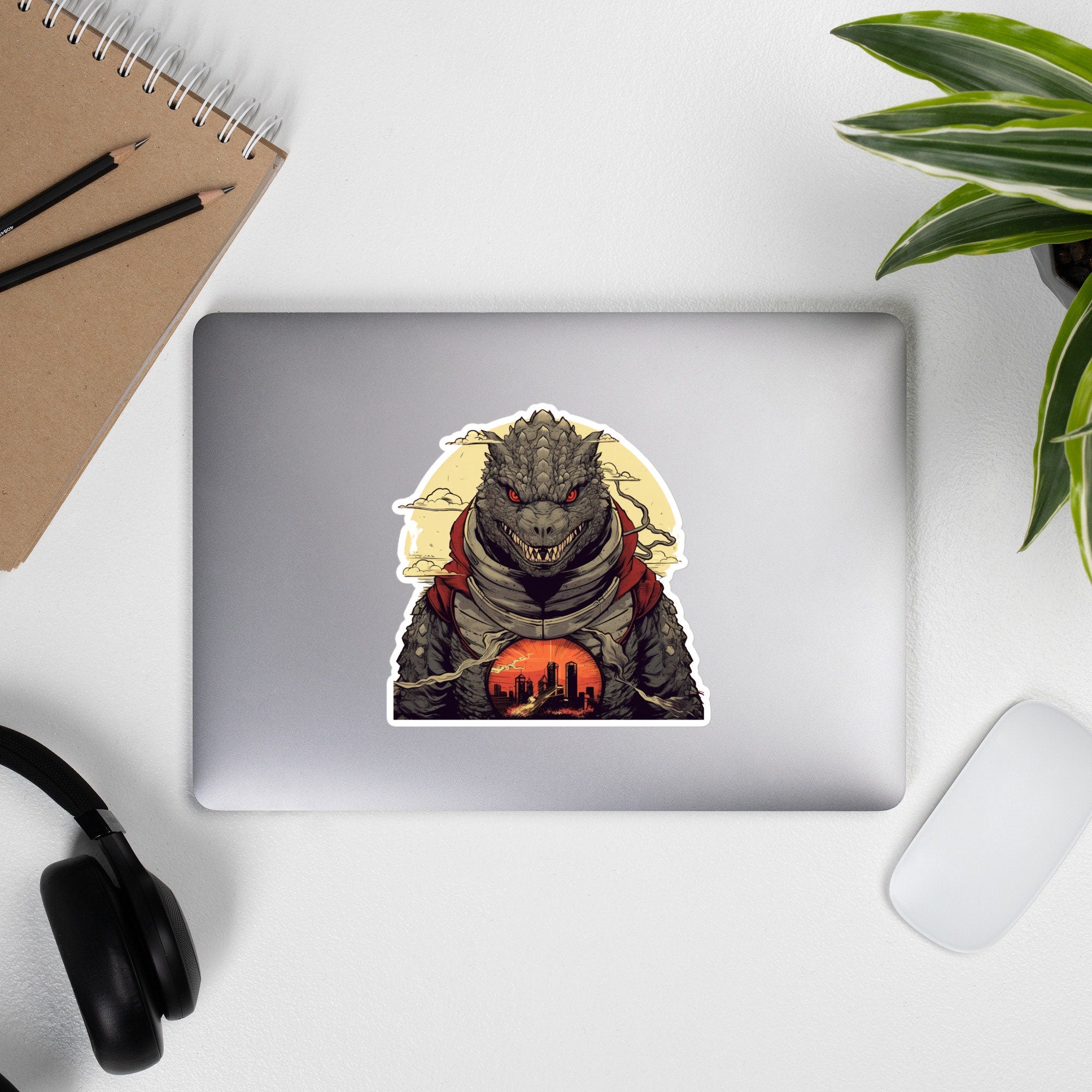 Godzilla Bubble-free stickers