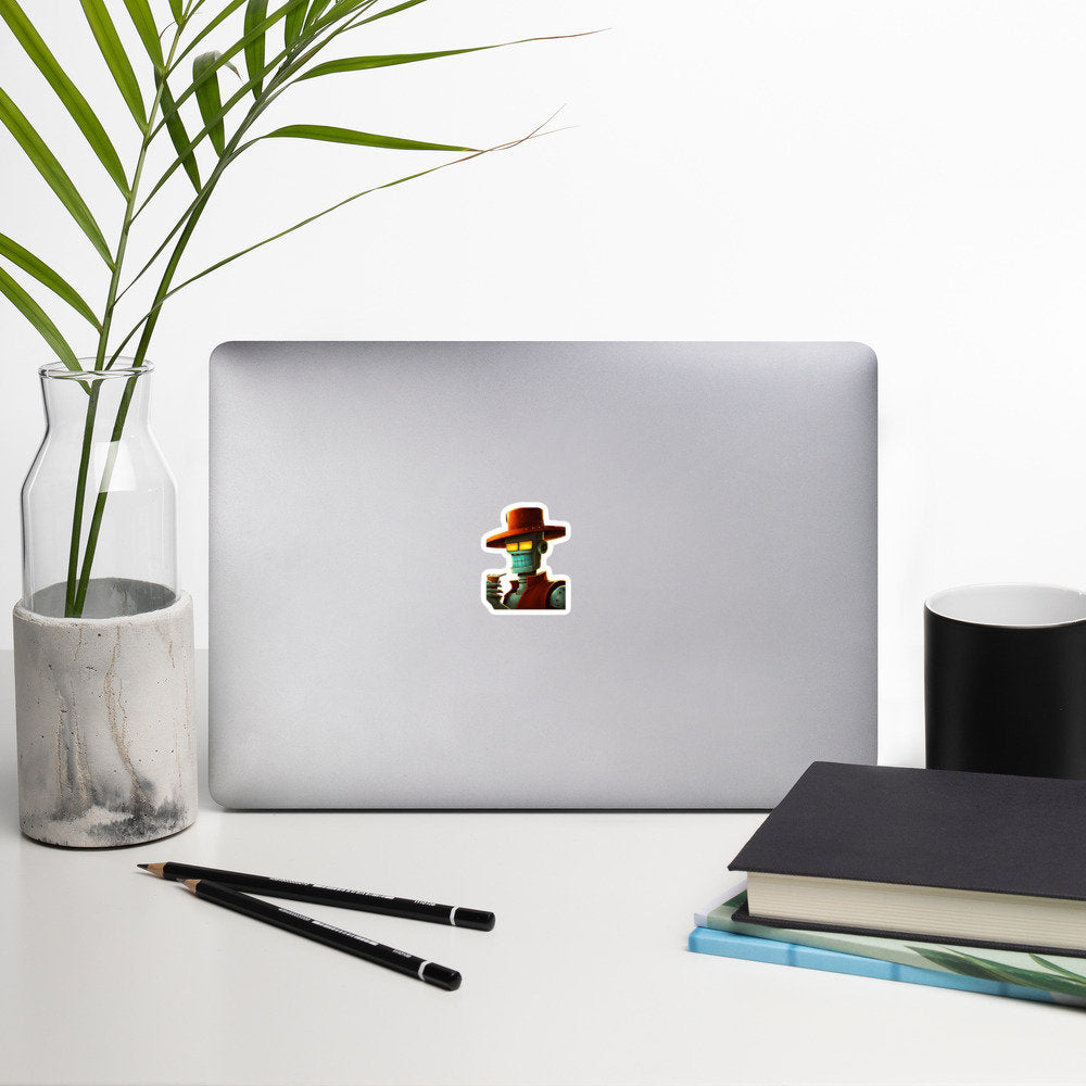 Robot Bubble-free stickers