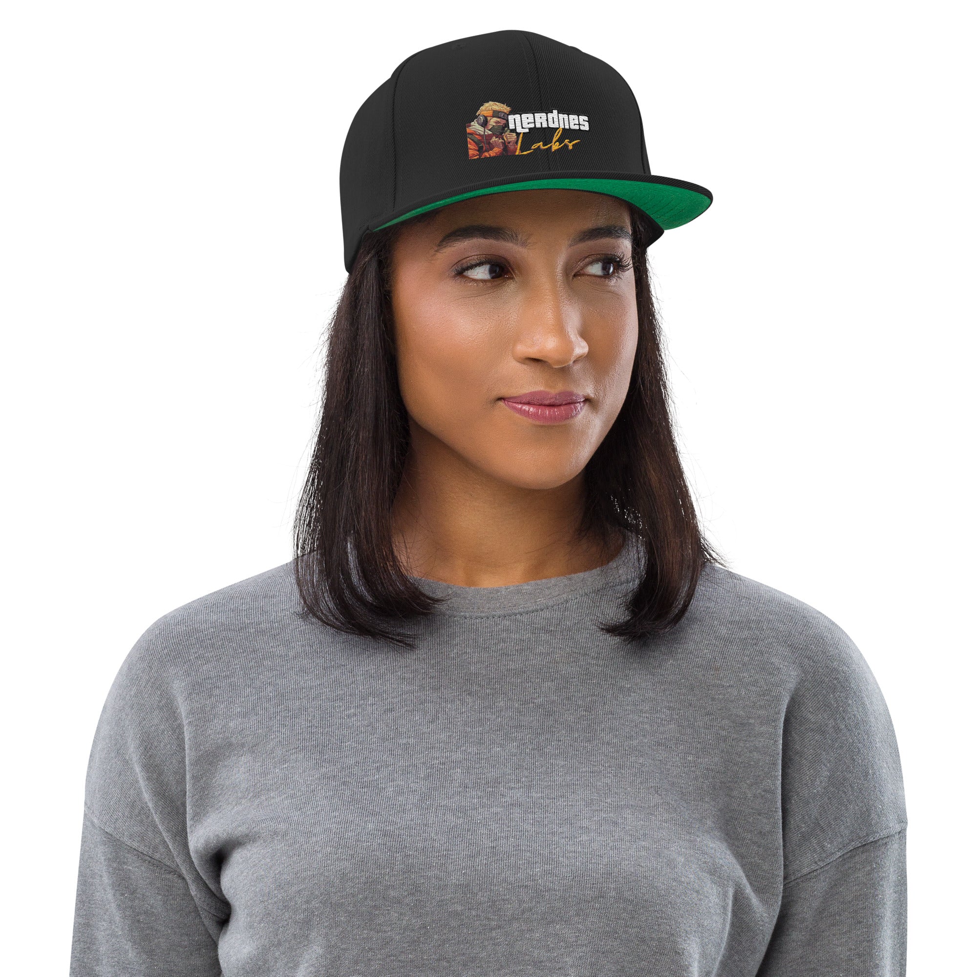 The Classic Nerdnes Labs Snapback Hat