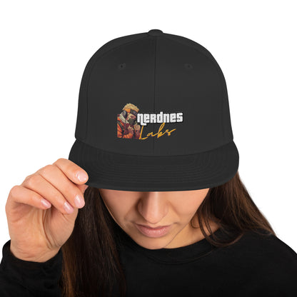 The Classic Nerdnes Labs Snapback Hat