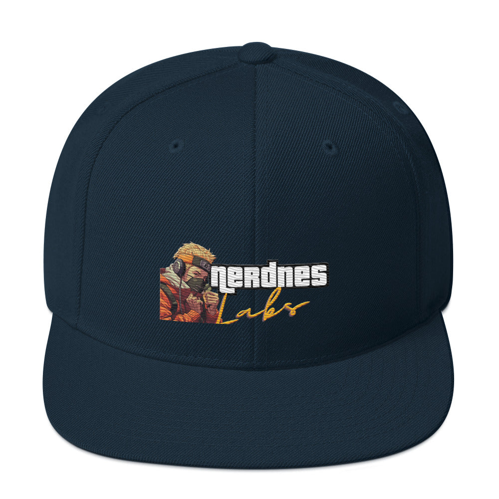 The Classic Nerdnes Labs Snapback Hat