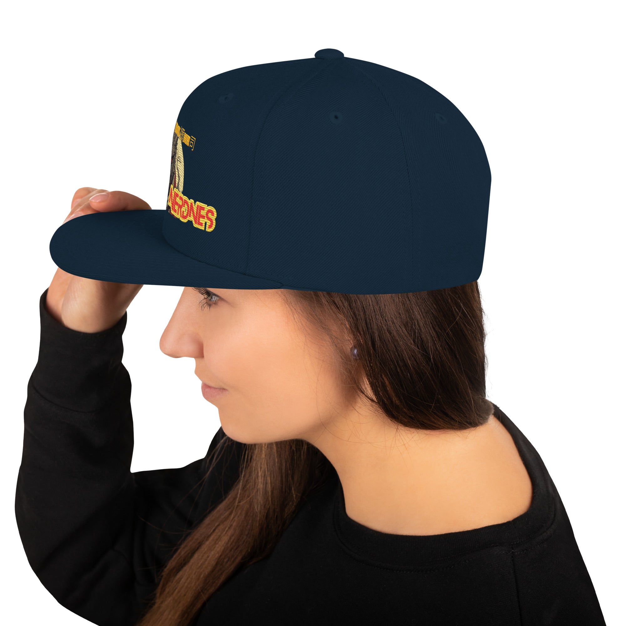 King of the Monsters Embroidered Snapback Hat