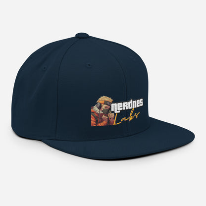 The Classic Nerdnes Labs Snapback Hat