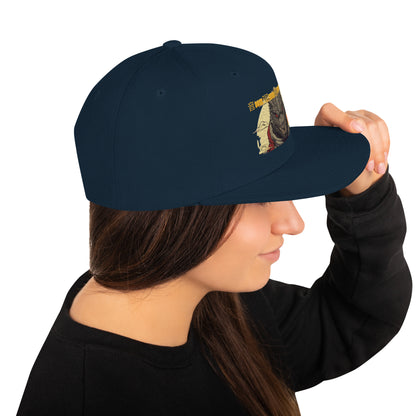 King of the Monsters Embroidered Snapback Hat