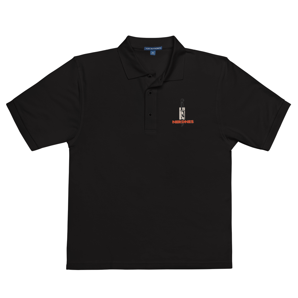 Nerdnes #1 Men's Premium Polo