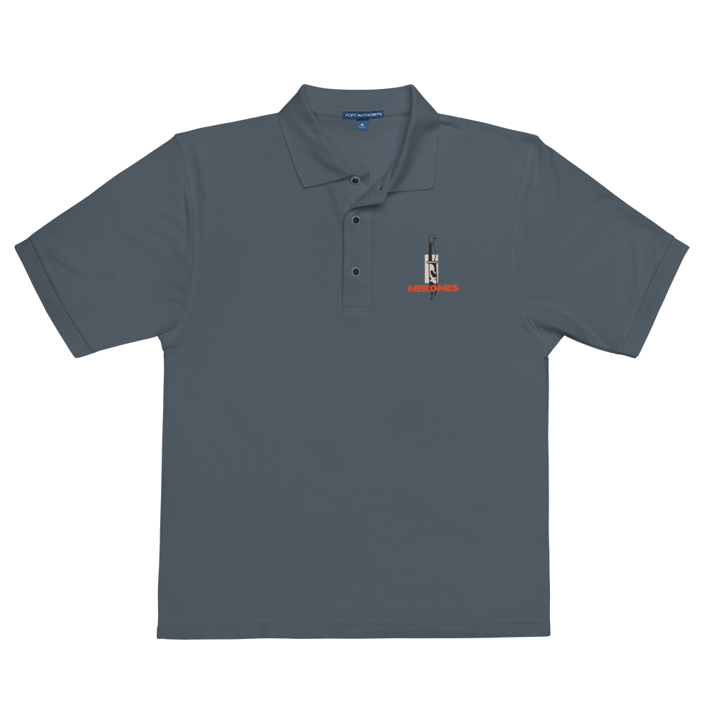 Nerdnes #1 Men's Premium Polo