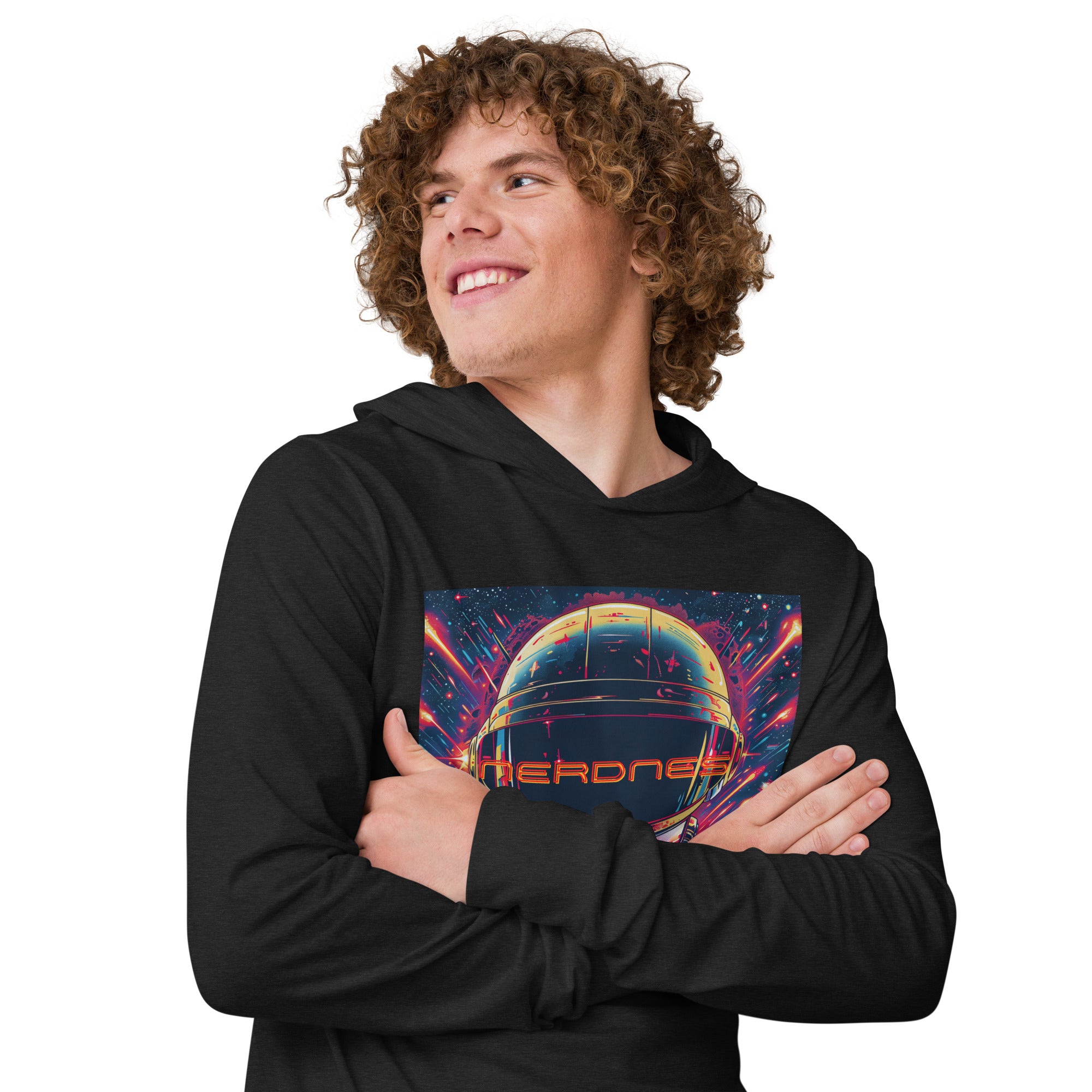 Around the world Hooded long-sleeve Tee