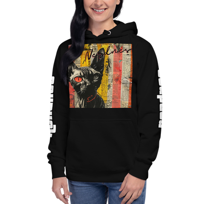 Paper Sphynx Premium Unisex Hoodie