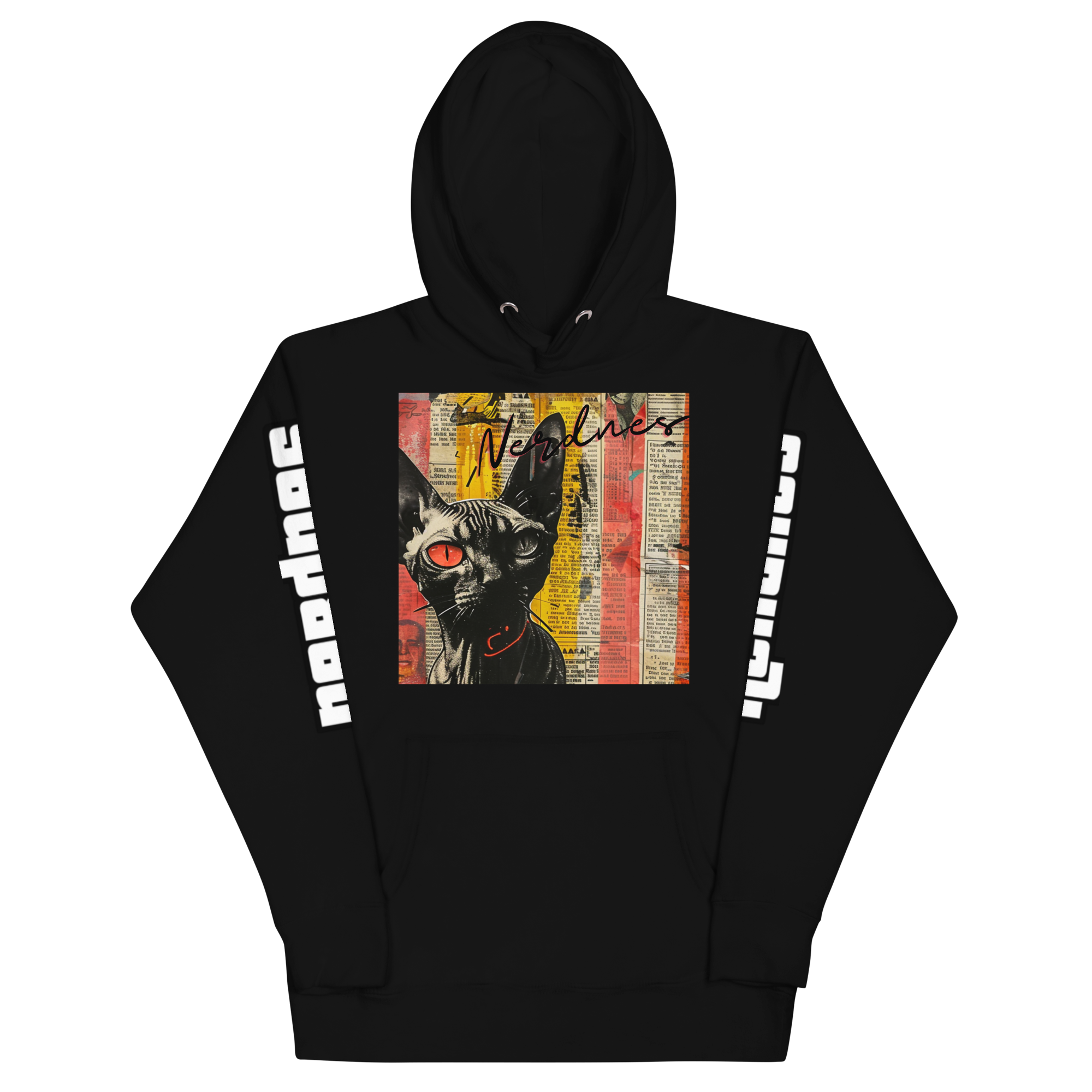 Paper Sphynx Premium Unisex Hoodie