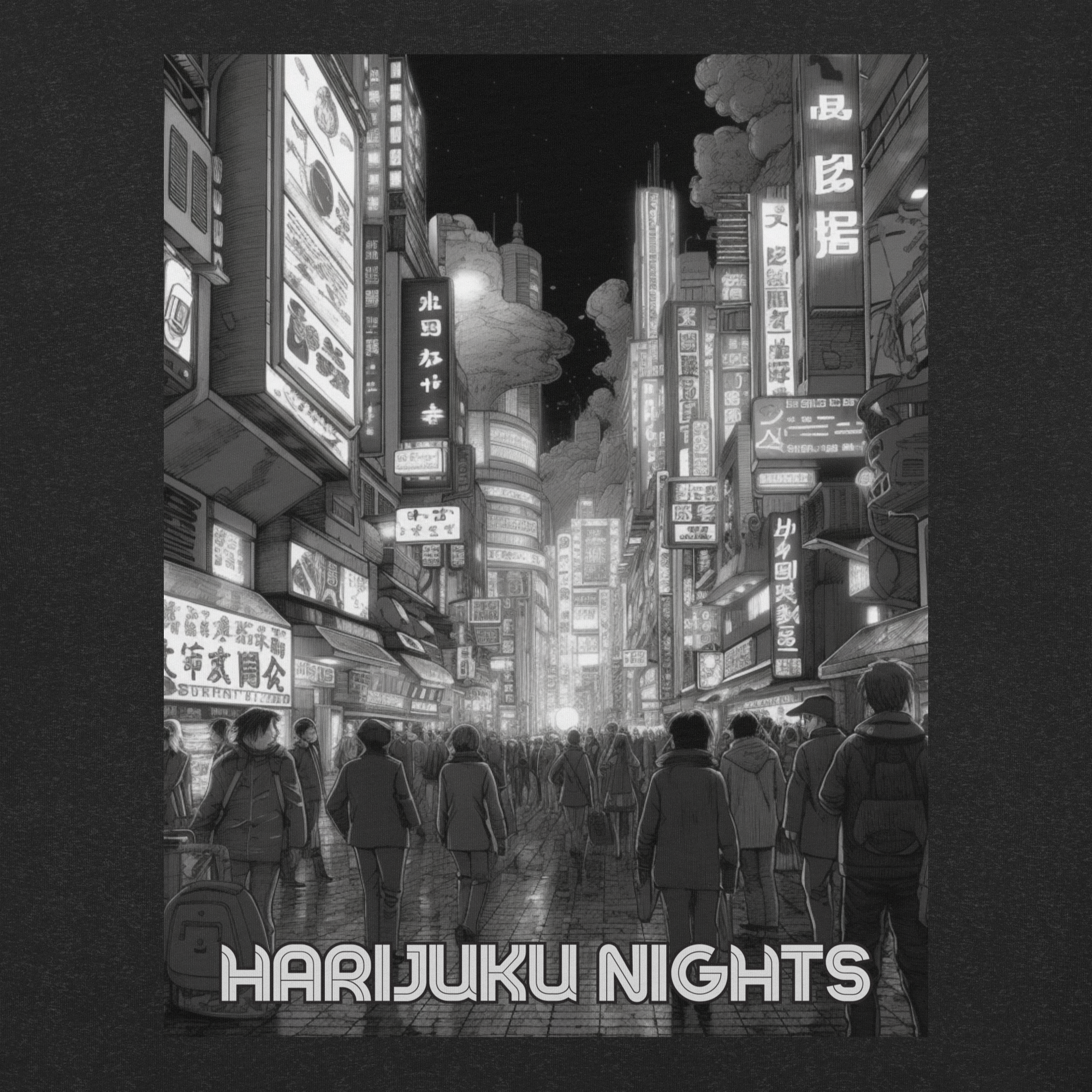 Harajuku Nights Premium Unisex Tee