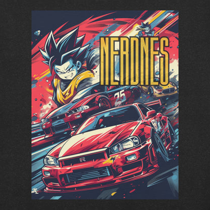 Nerdnes Racing # 1 Premium Unisex Tee