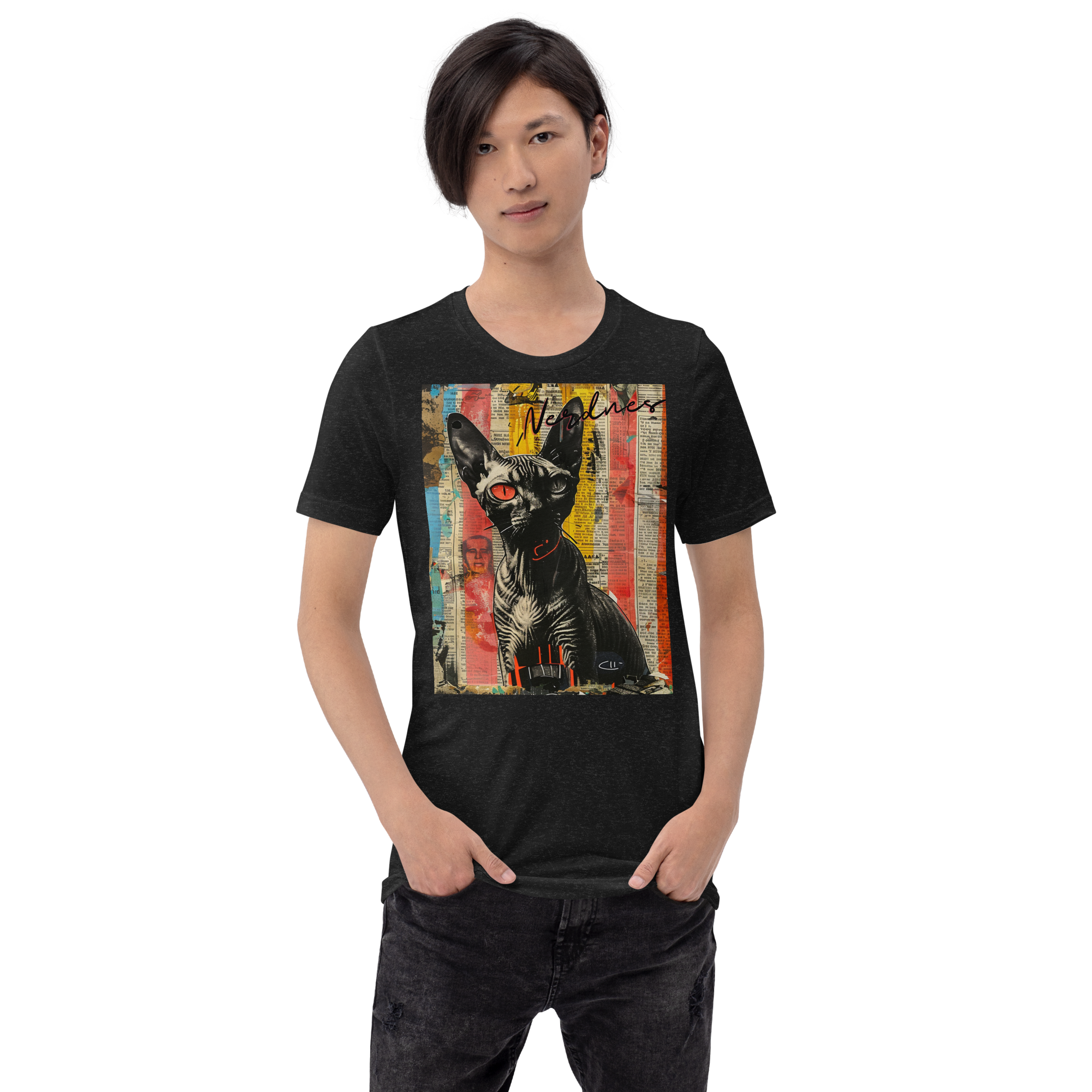 Paper Sphynx Premium Unisex Tee