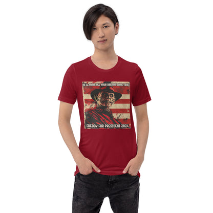 Freddy for President Premium Unisex Tee