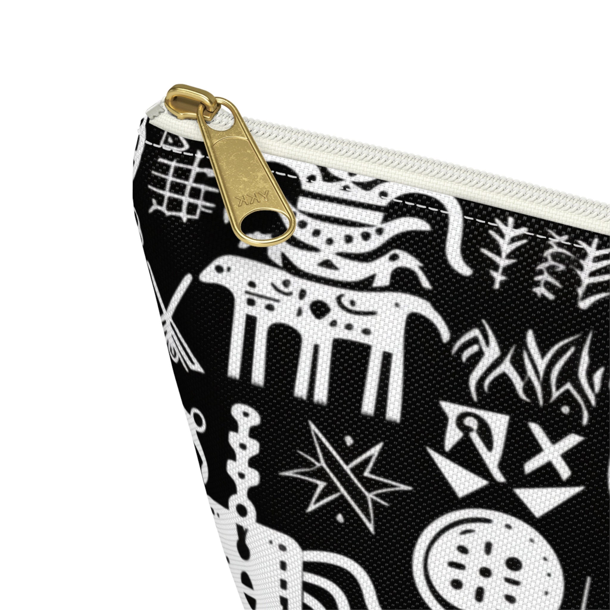 Nerdnes- Runes - Accessory Pouch w T-bottom