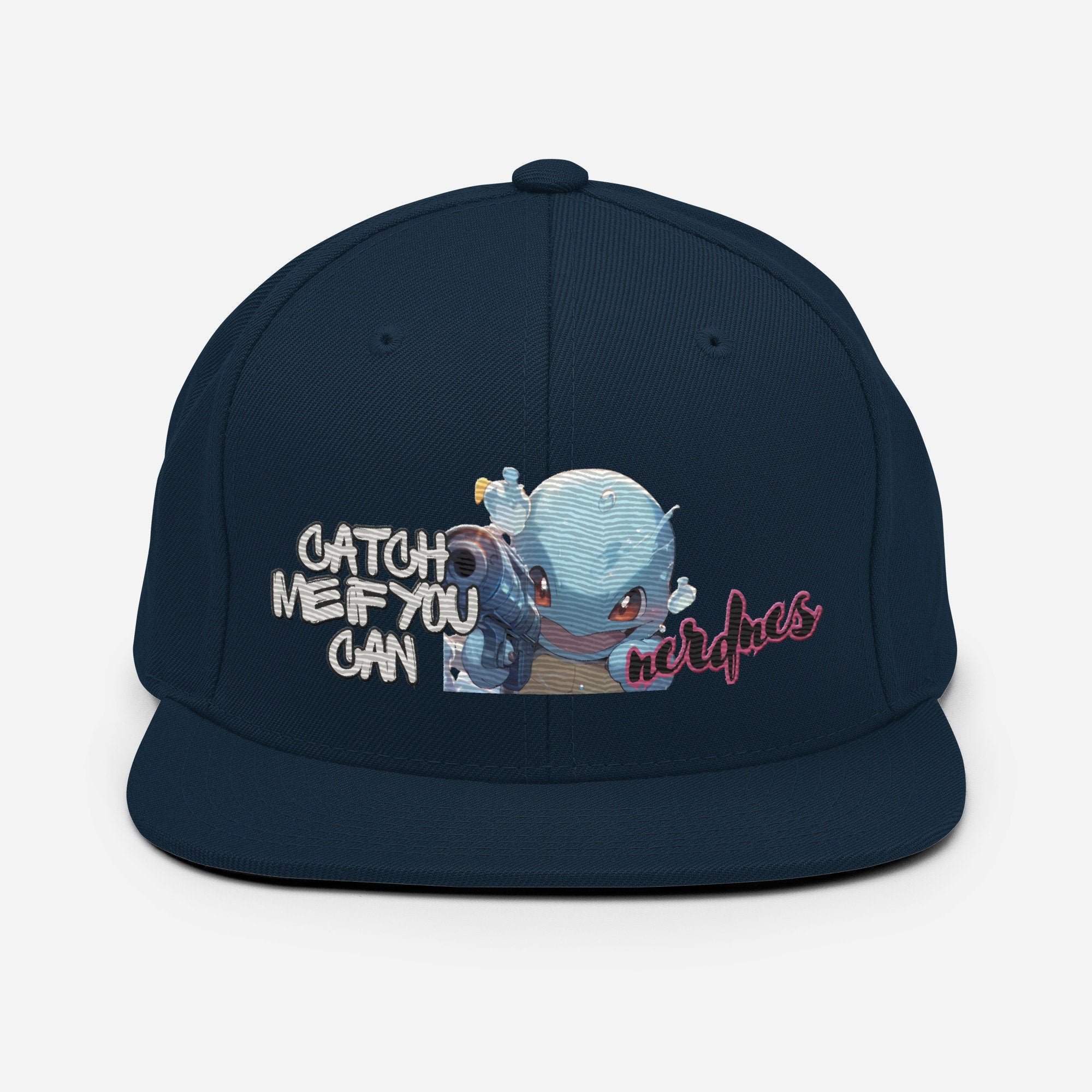 Catch me if you can the Nerdnes' Pokemon inspired Snapback Hat